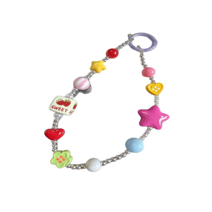 Colorful Beaded Charm Keychain Kalsten 1790134782