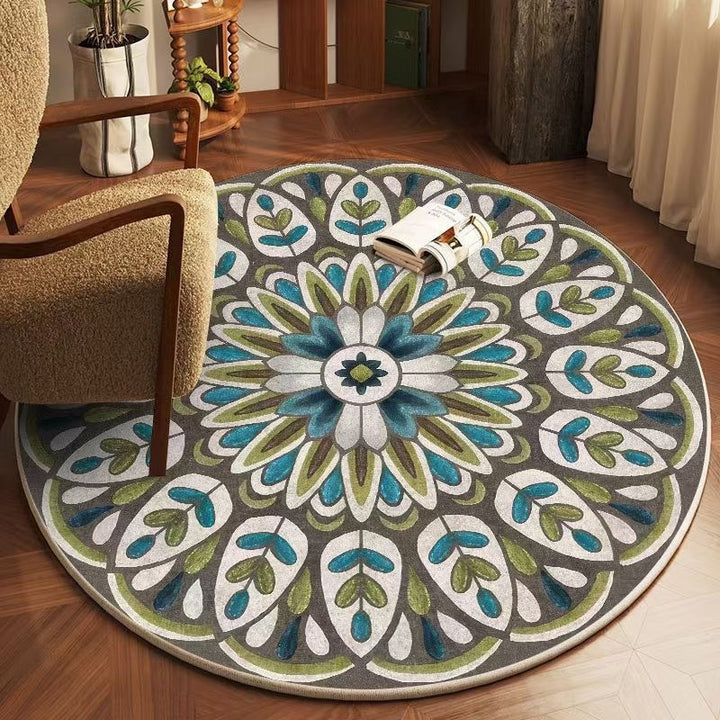Decorative Circular Area Rug
