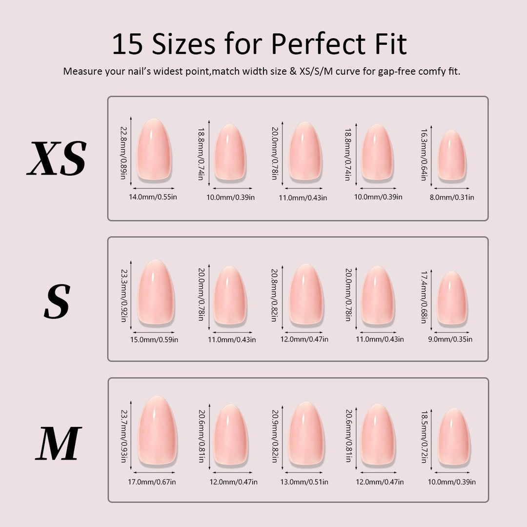 Nail art set with floral and creative designs Kalsten