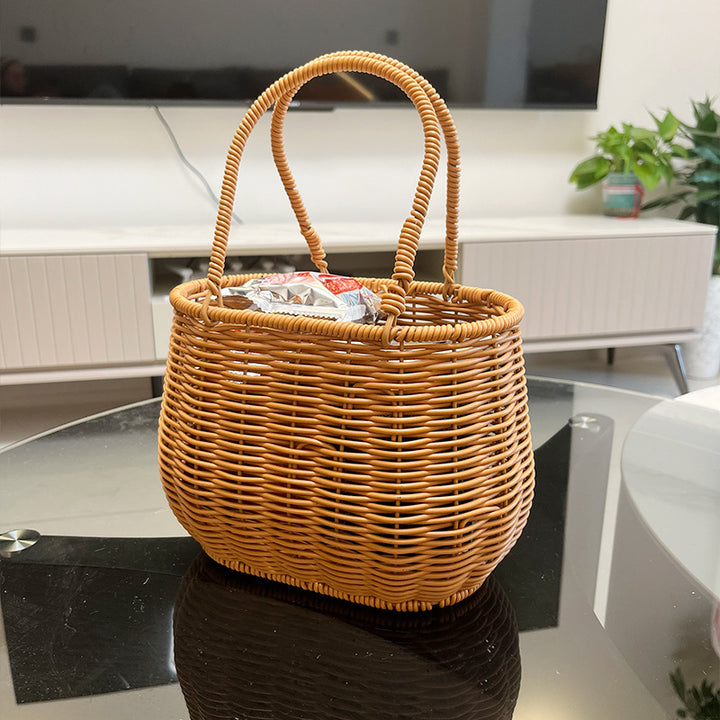 Woven Straw Tote Kalsten