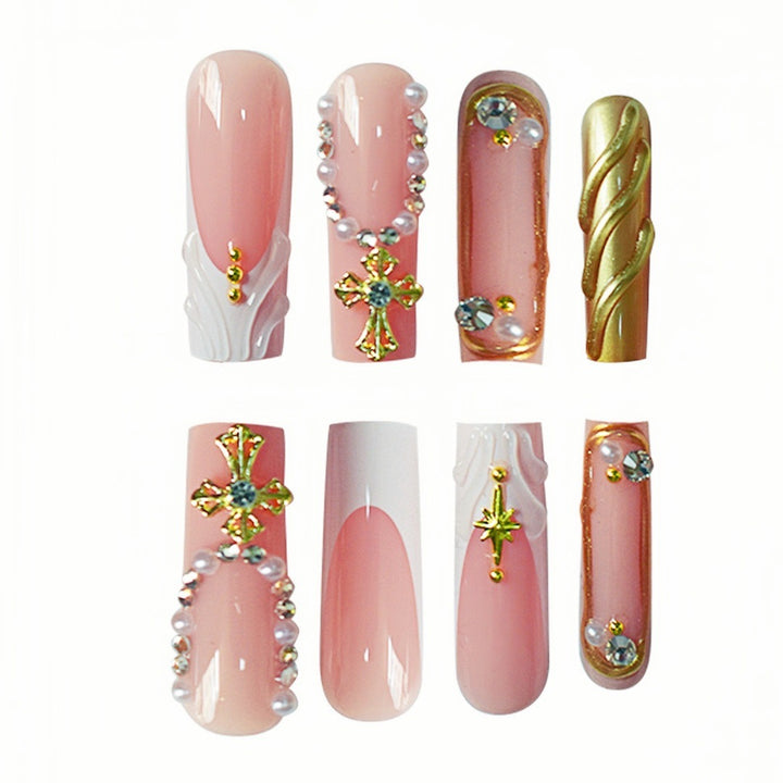 Ornate Press-On Nail Extensions Kalsten