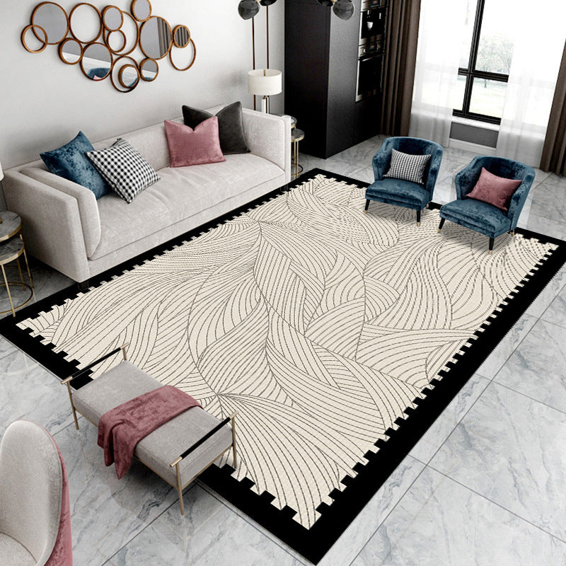 Woven Abstract Pattern Area Rug