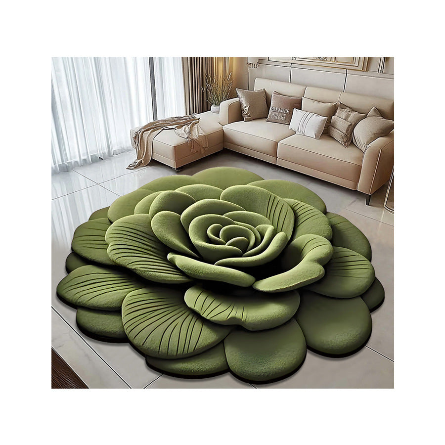 Floral Shaped Area Rug Kalsten 1790150776