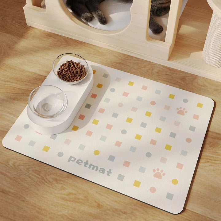 Leather Textured Dining Table Mat