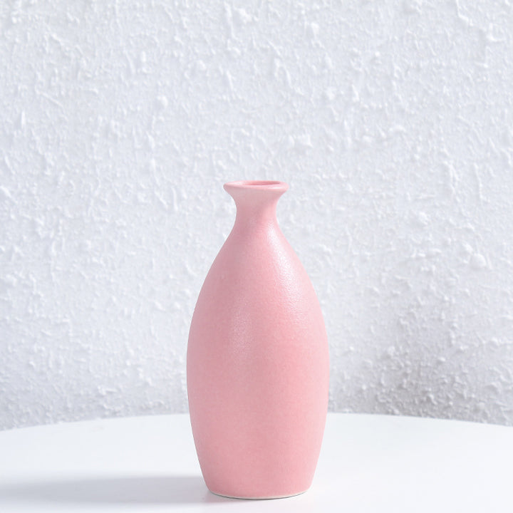 Minimalist Textured Ceramic Flower Vase Kalsten