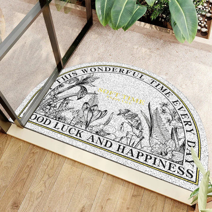 Inspirational Quote Welcome Mat