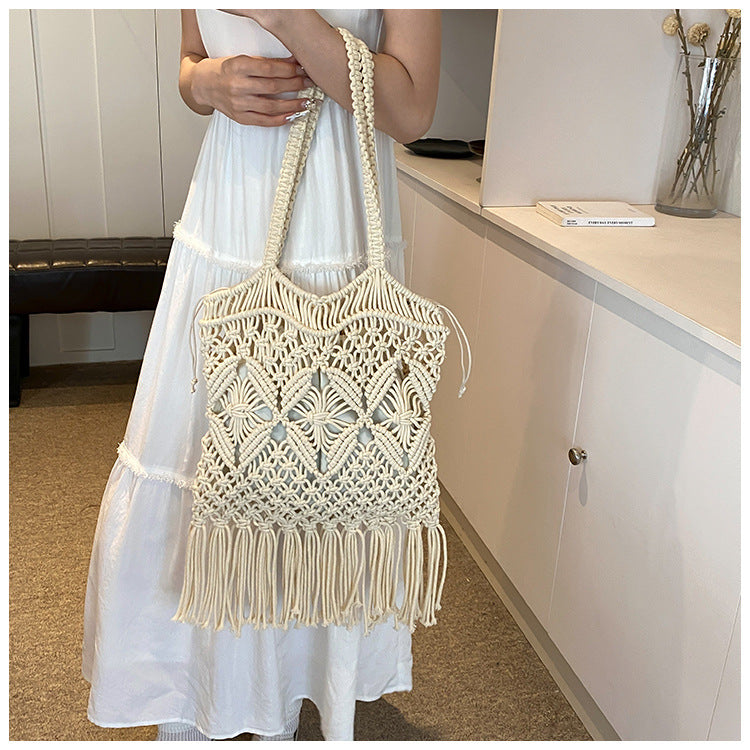 Macrame Tote Bag