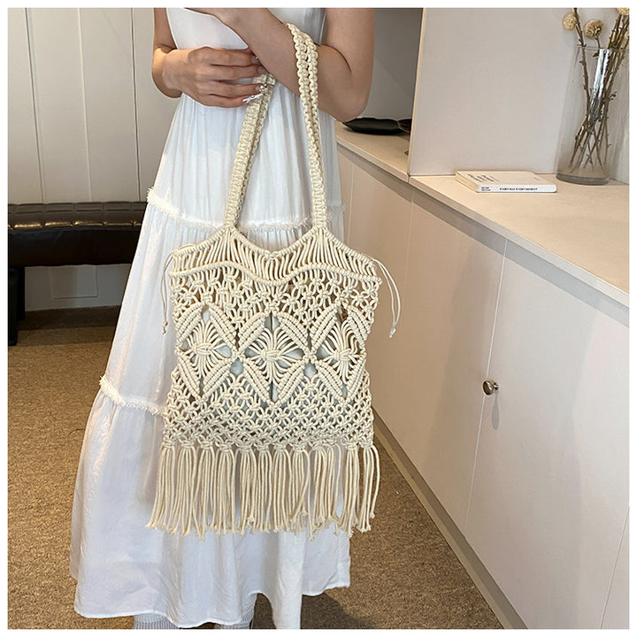 Macrame Tote Bag