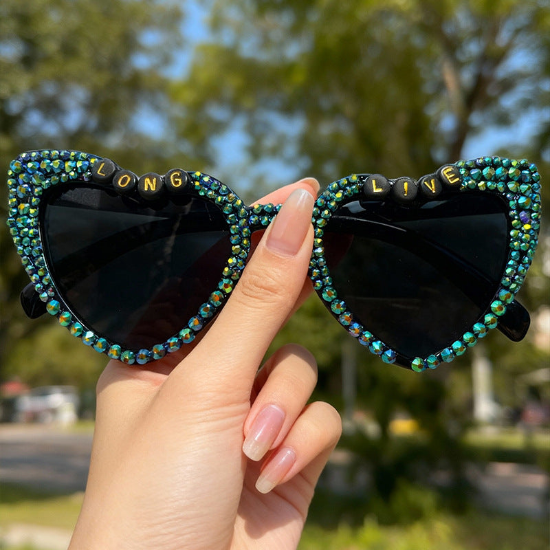 Statement Heart-Shaped Sunglasses Kalsten 1787141240