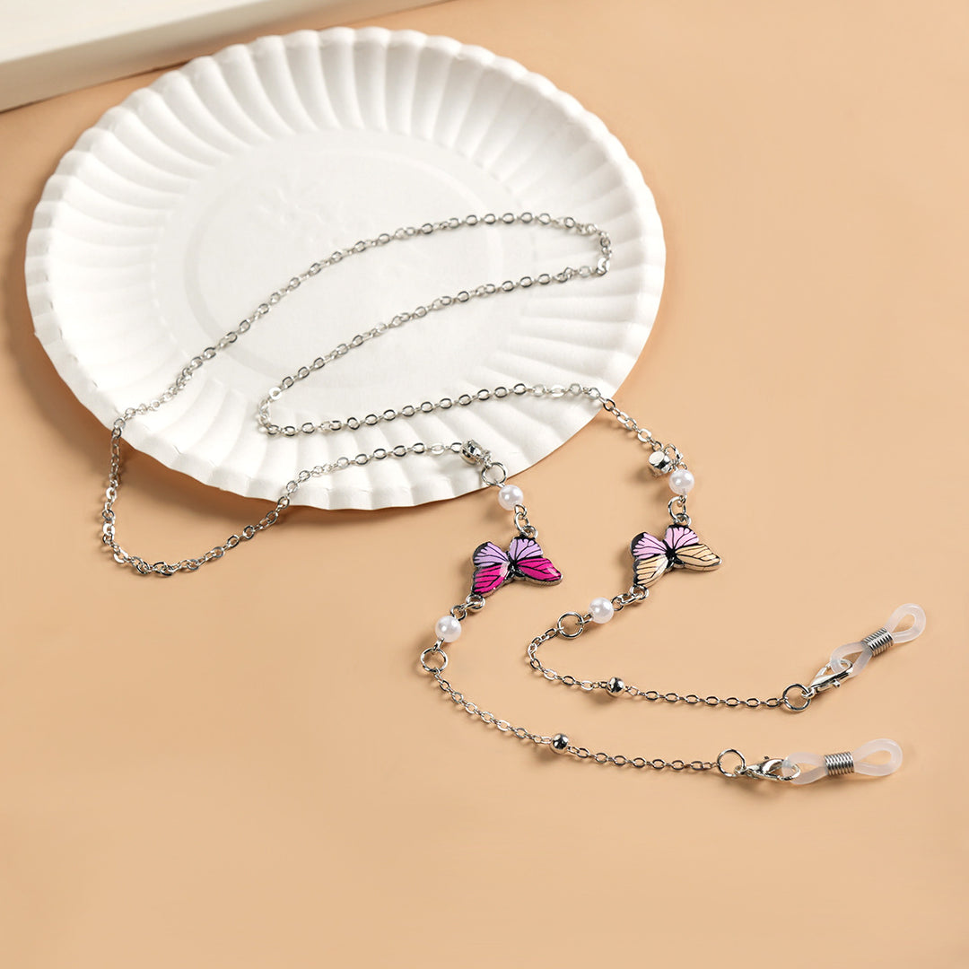 Butterfly-Themed Eyewear Necklace kalsten