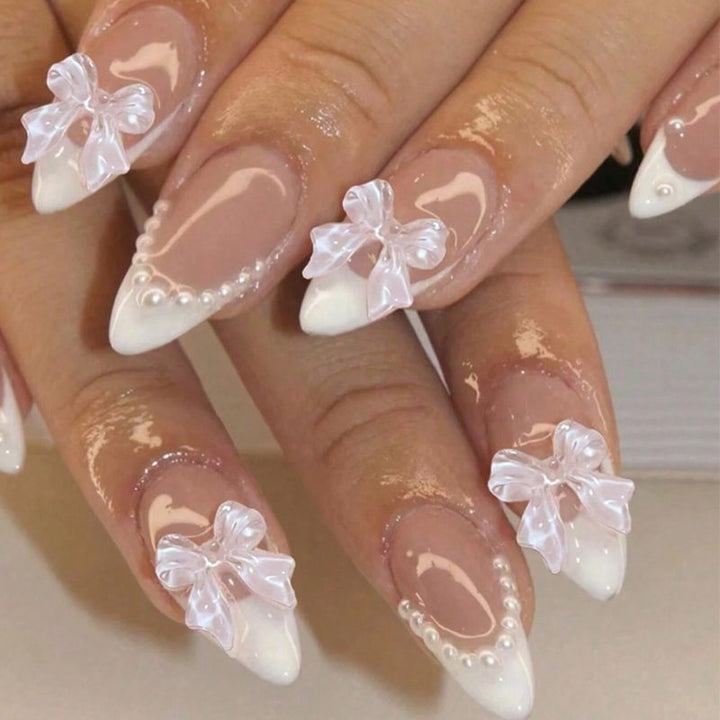Artificial nail set with high-quality designs and elegant embellishments Kalsten