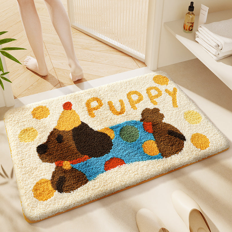 Cute Cartoon Cat Bath Rug Kalsten
