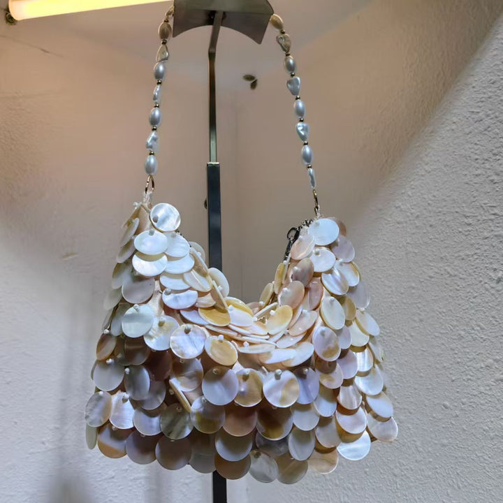 Shell Beaded Handbag Kalsten