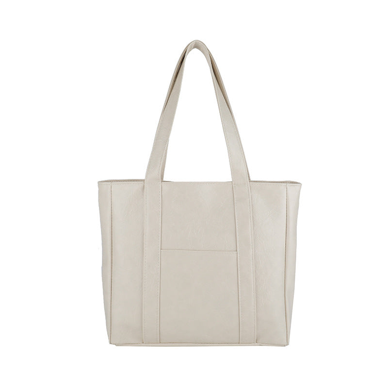 Classic Faux Leather Tote Bag Kalsten
