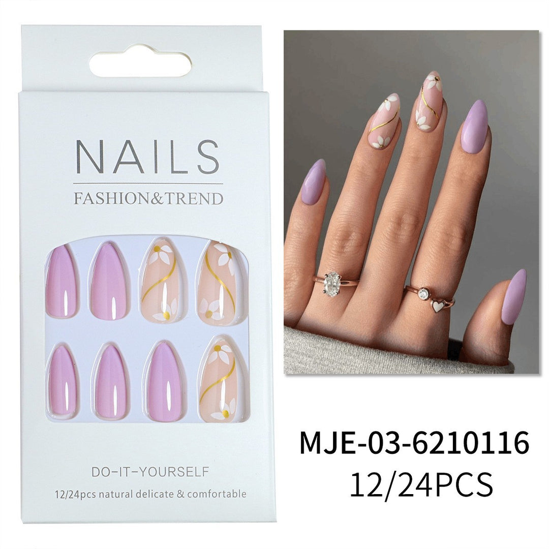 Creative Press-On Nail Design Kalsten