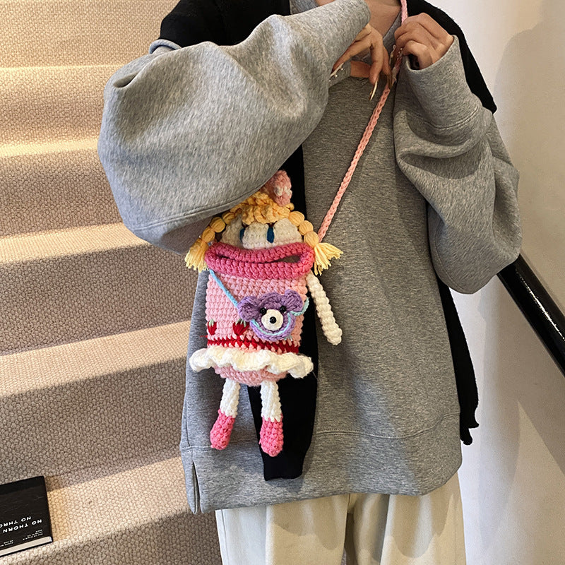 Creative Crochet Doll Backpack