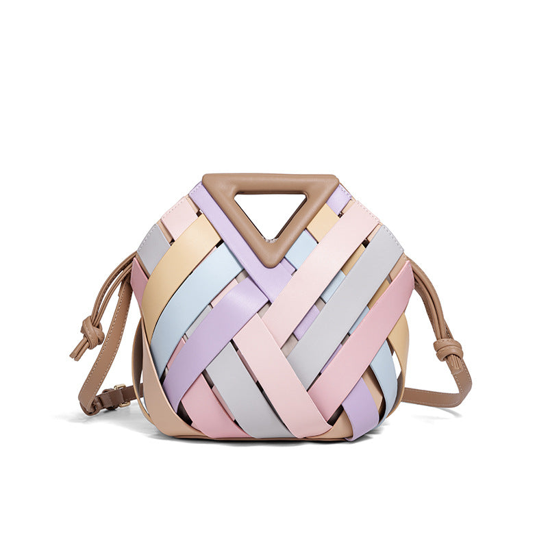 Woven Leather Handbag Kalsten