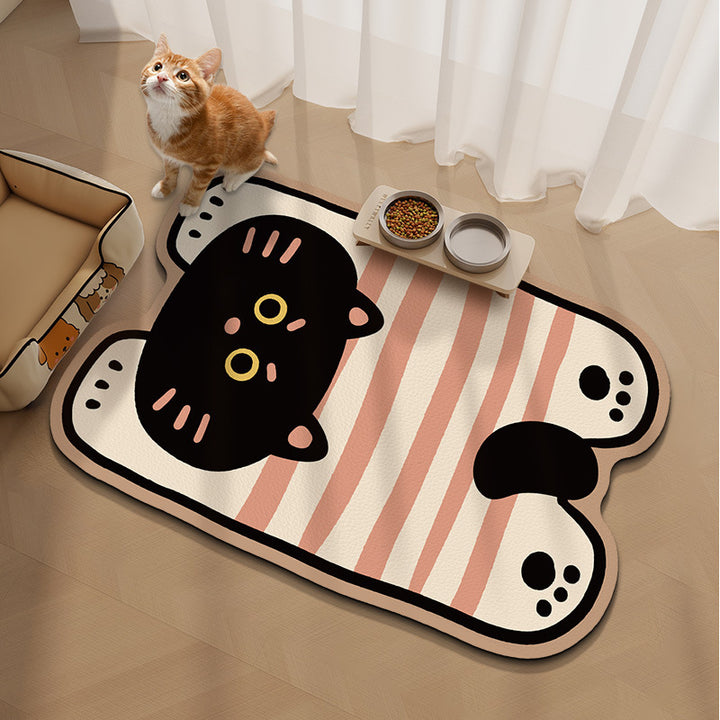 Cartoon Dog-Shaped Area Rug