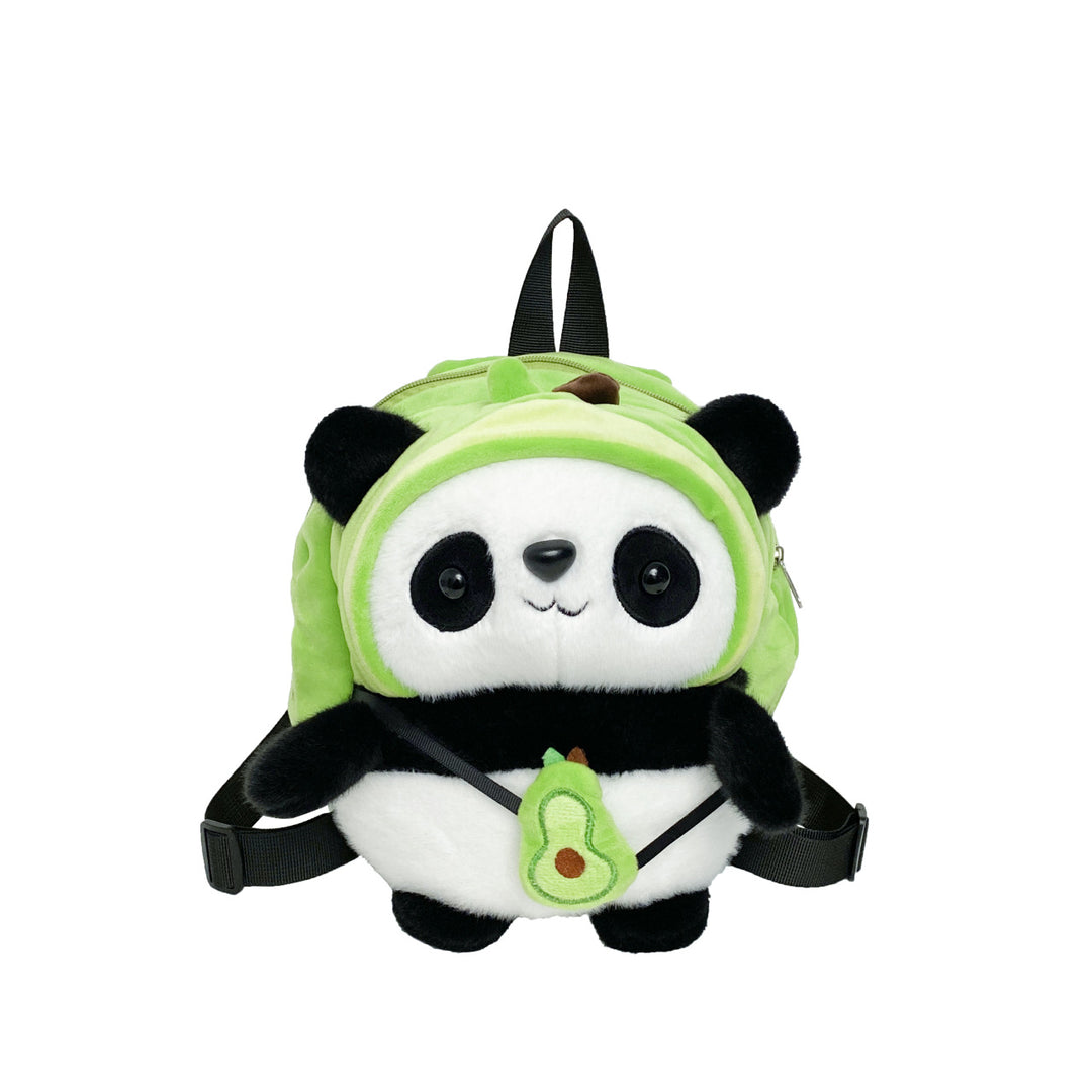 Plush backpack with panda design Kalsten