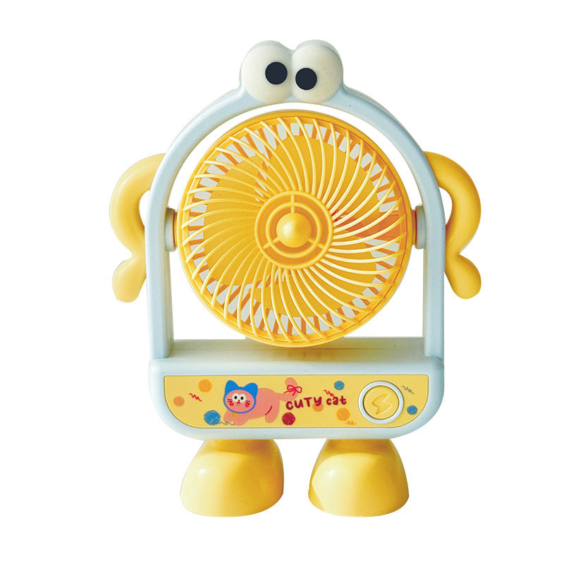 Unisex Portable Mini Stand Fan with Animal Design Kalsten