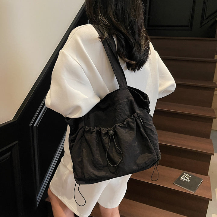 Casual Multi-Pocket Tote Bag