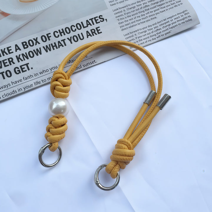 Elegant Braided Keyring Strap Kalsten