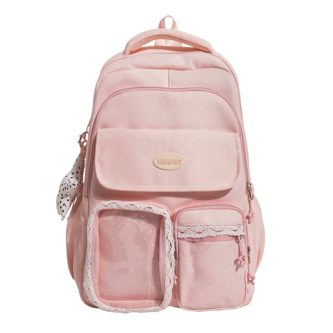 Stylish Multi-Pocket Patterned Backpack Kalsten