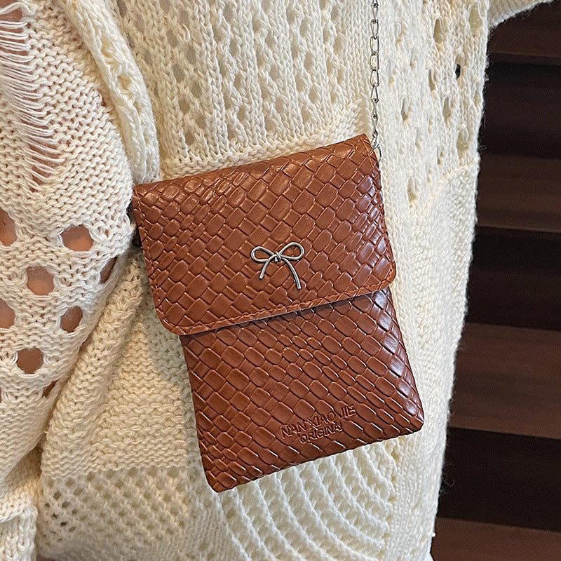Textured Mini Handbag