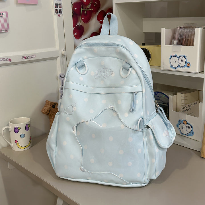 Stylish Polka Dot Backpack Kalsten 1791205375