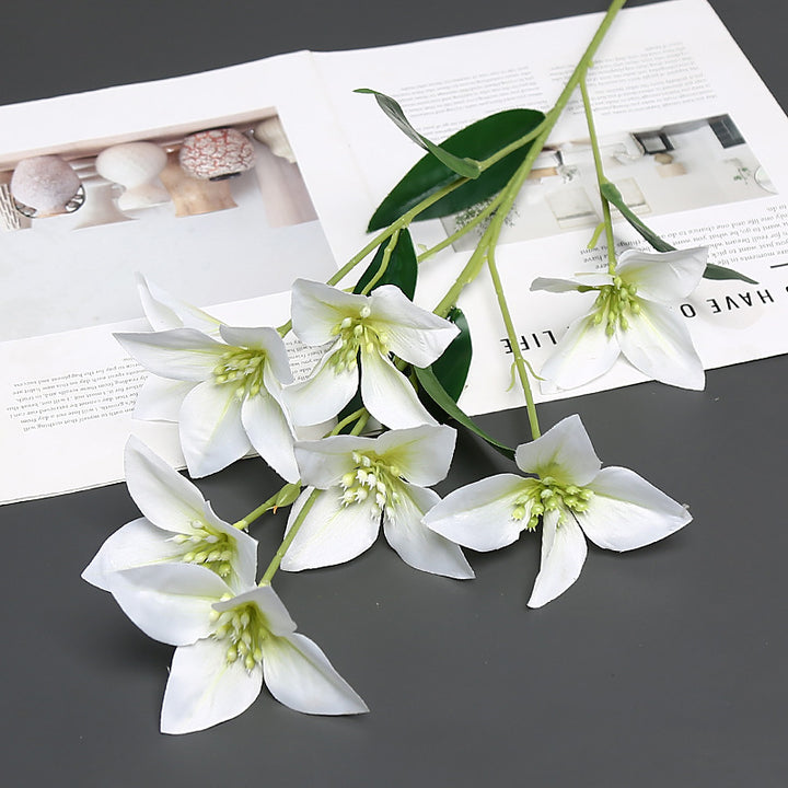 Realistic Decorative Floral Stem