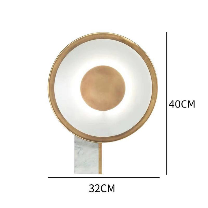 Modern Minimalist Round Wall Sconce