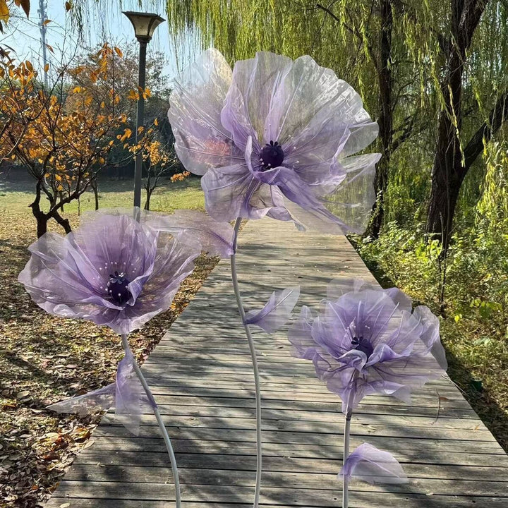 Artistic Floral Sculpture