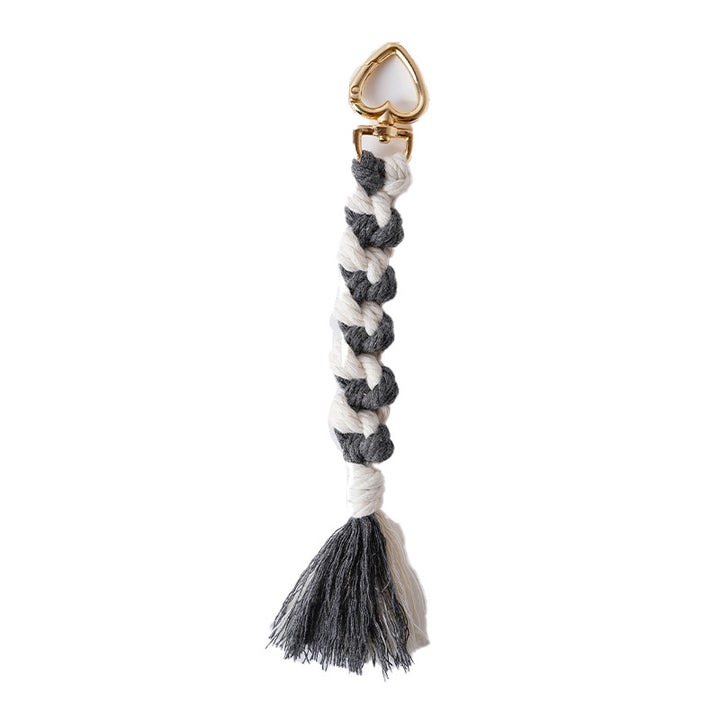 Decorative Macramé Keychain Holder Kalsten