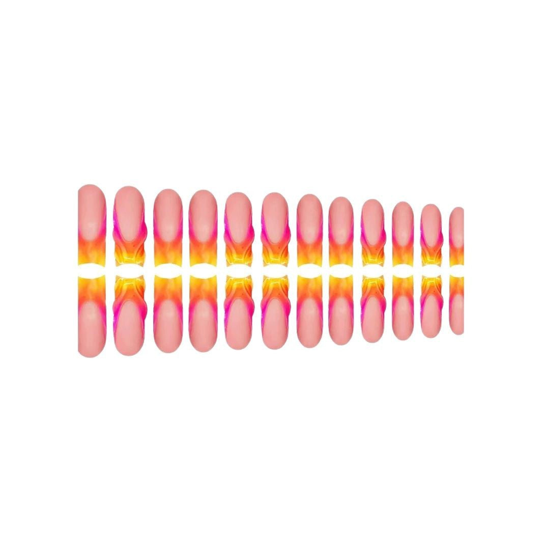 Artistic Gradient Nail Art Kalsten