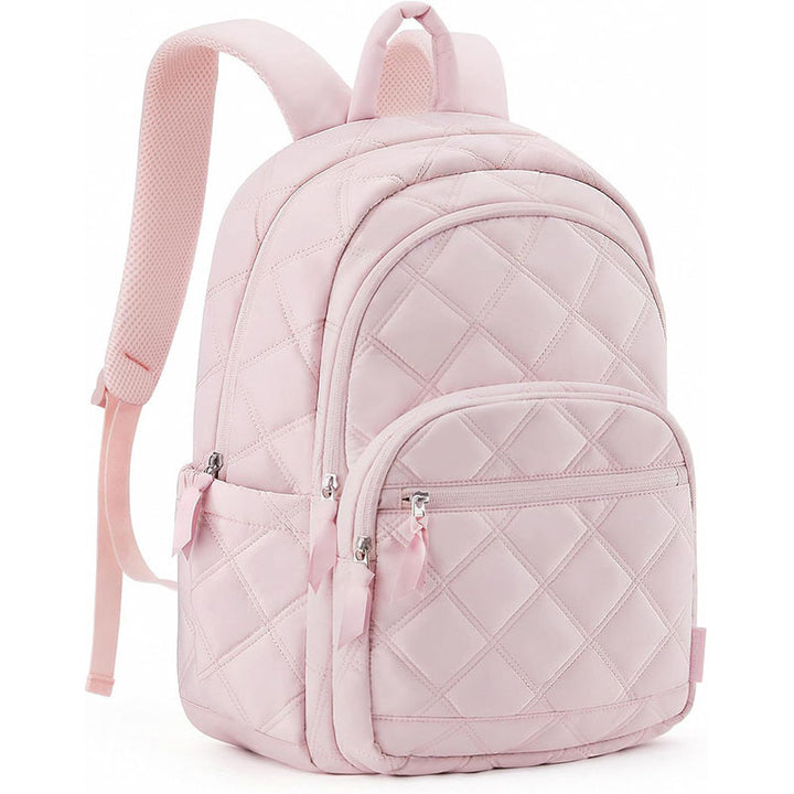Quilted Backpack with Multiple Compartments Kalsten