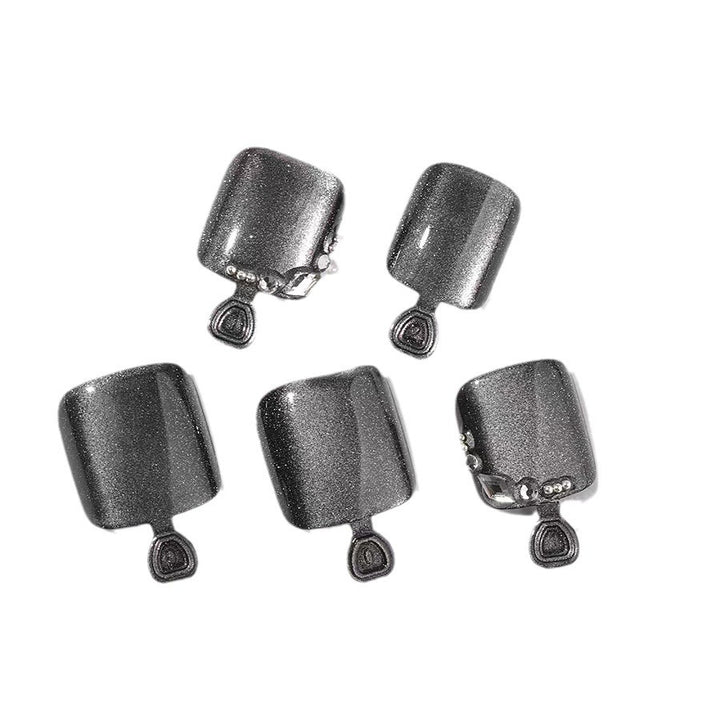 Elegant Press-On Toe Nails