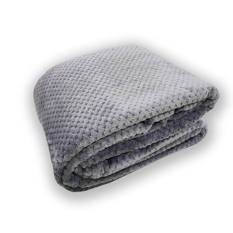Women's cozy waffle texture blanket Kalsten