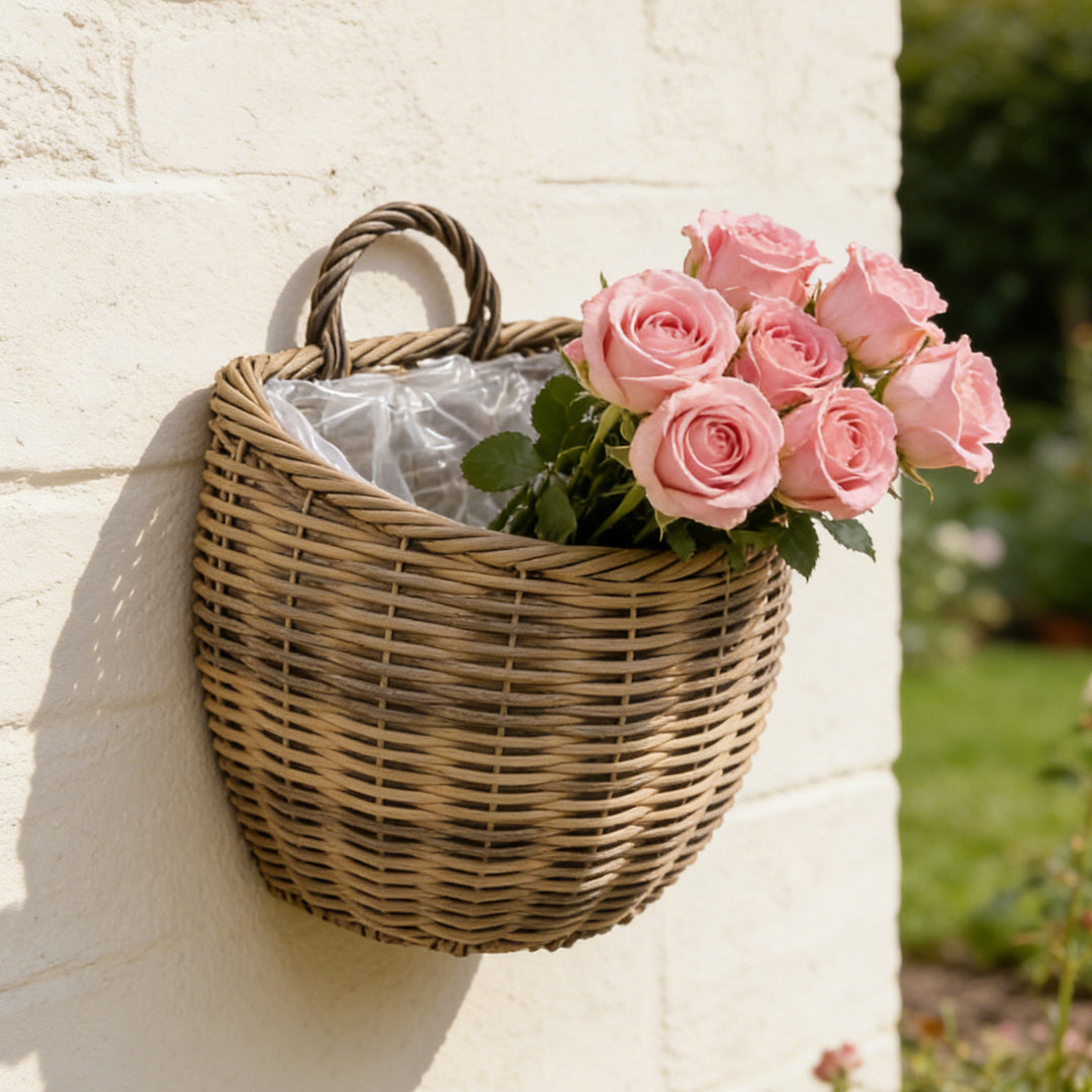 Handcrafted storage basket Kalsten