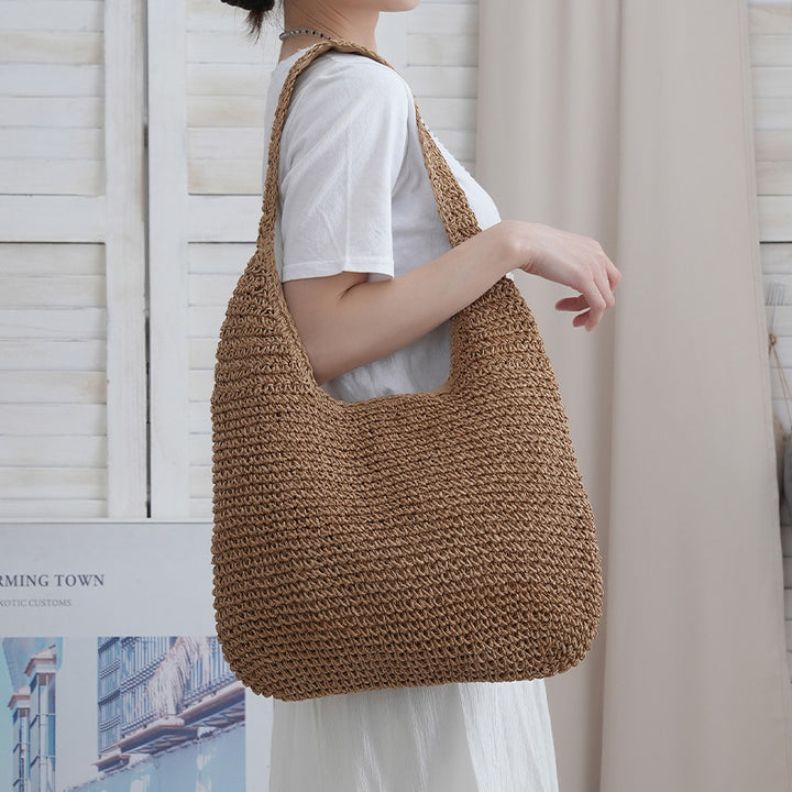 Handmade straw bag Kalsten