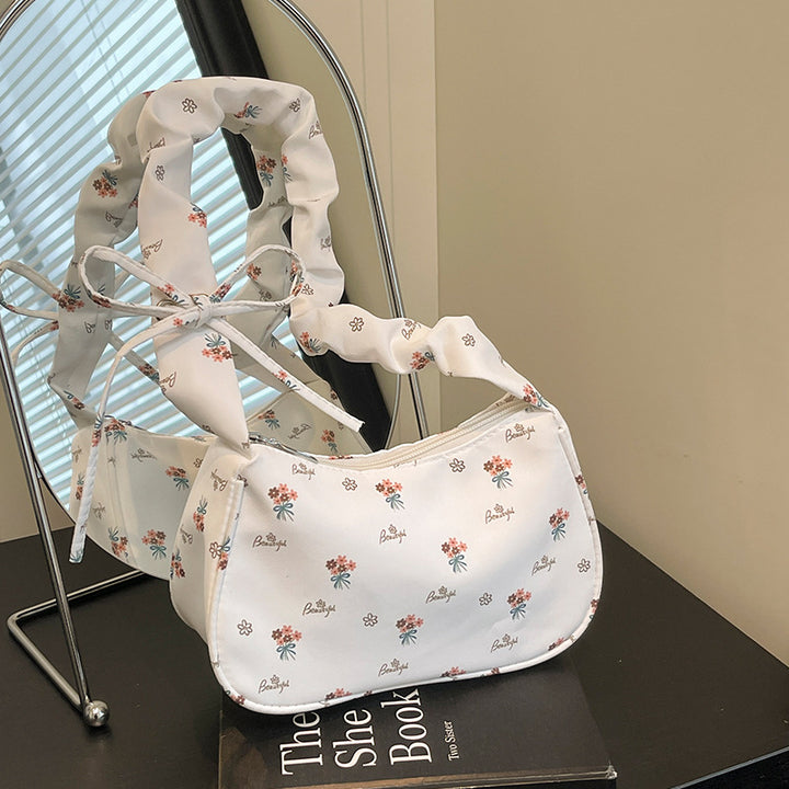 Floral Print Shoulder Bag