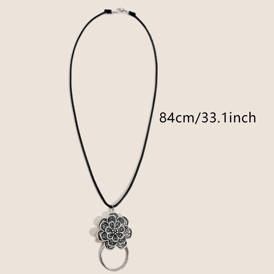 Floral Embellished Statement Necklace Kalsten