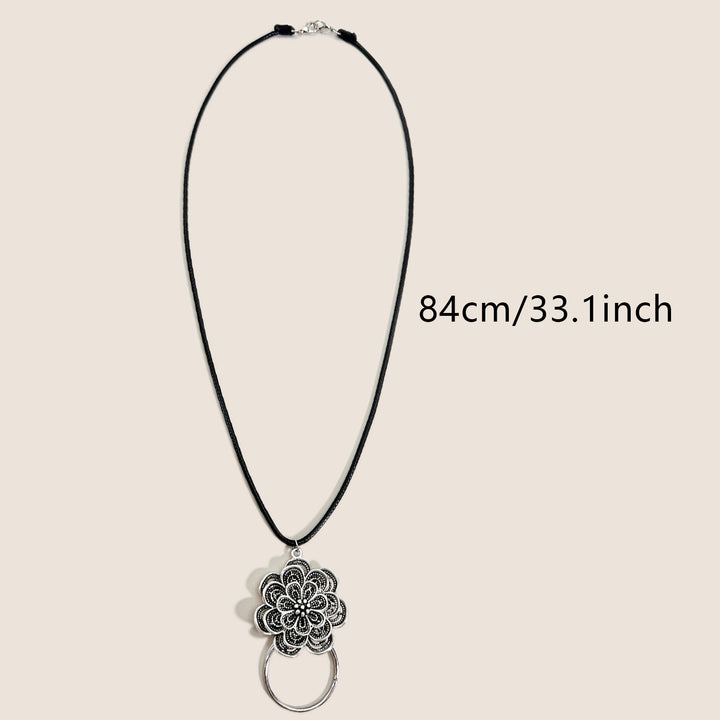 Floral Embellished Statement Necklace Kalsten