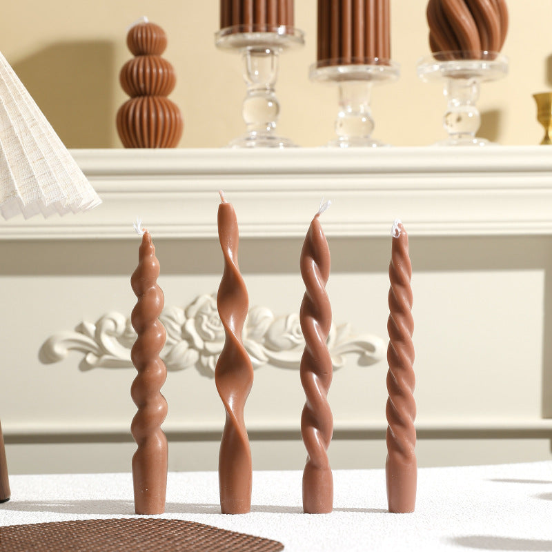 Hand-poured Slender Tapered Dinner Candle
