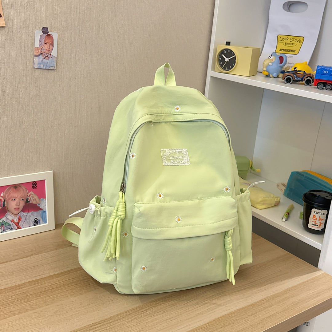 Stylish Floral-Embellished Backpack Kalsten