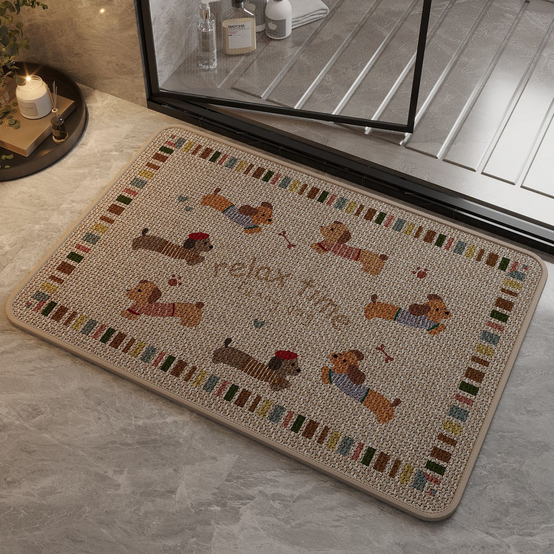 Funny Dog Indoor Mat Kalsten