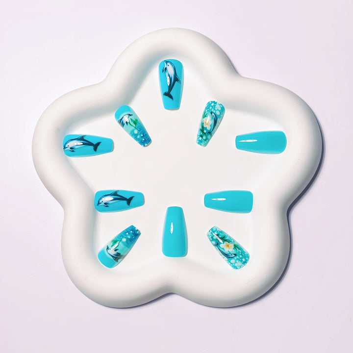 Artisanal Acrylic Nail Set Kalsten