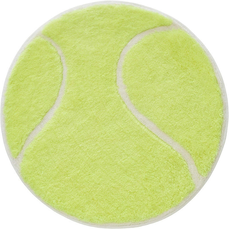 Baseball Round Area Mat