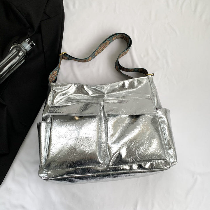 Multifunctional Shoulder Bag With Innovative Compartment System Kalsten