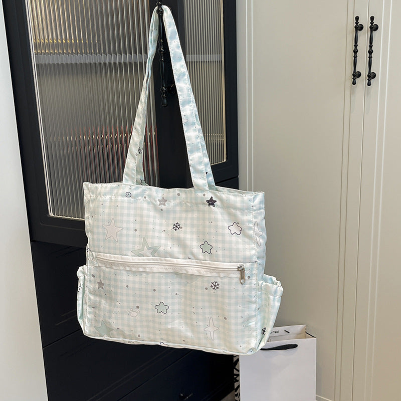 Illustrated Canvas Tote Bag Kalsten