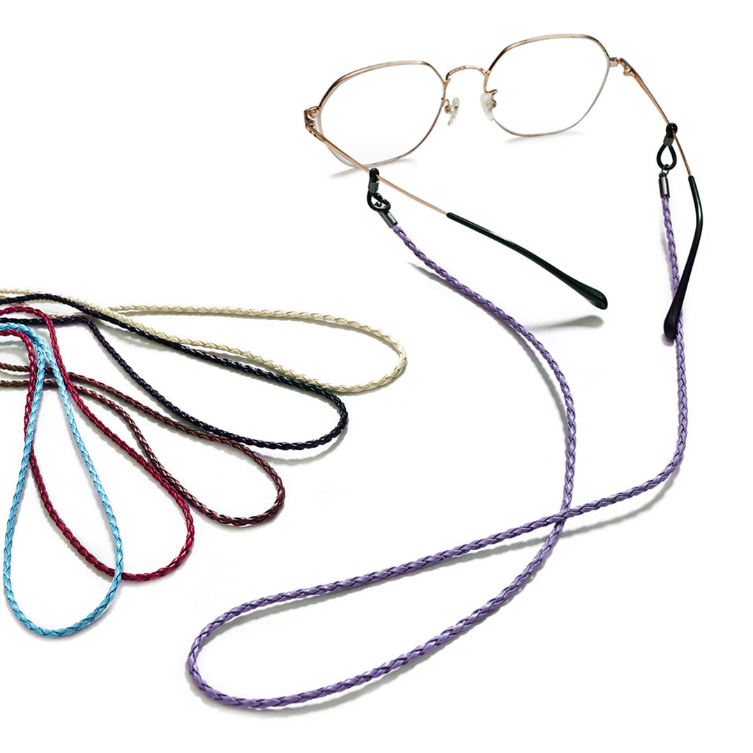 Woven Leather Eyewear Retainer Strap kalsten